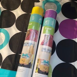 Cricut vinyl 2 rolls new with tags 12x48 each